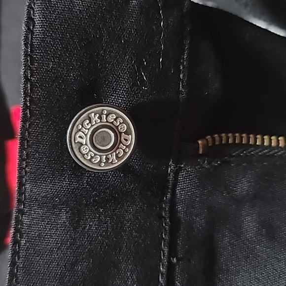 DICKIES FLEX CASUAL ACTIVEWEAR ATHLEISURE BOOTCUT SLIM FIT BLACK PANTS JUNIORS 5 - Picture 6 of 14